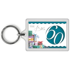 Age 60th Celebrity Style World's Best Keyring