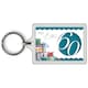 image 1 of Age 60th Celebrity Style World's Best Keyring