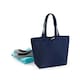 image 3 of Westford Mill Marina Organic Cotton Tote - French Navy - One Size | Multi