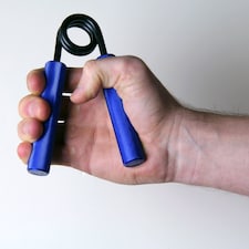 Fitness Mad Pro Power Hand Grips — Aluminium Hand Gripper with Steel Spring, 30-110kg Resistance (Sold Individually) | Multi | One Size