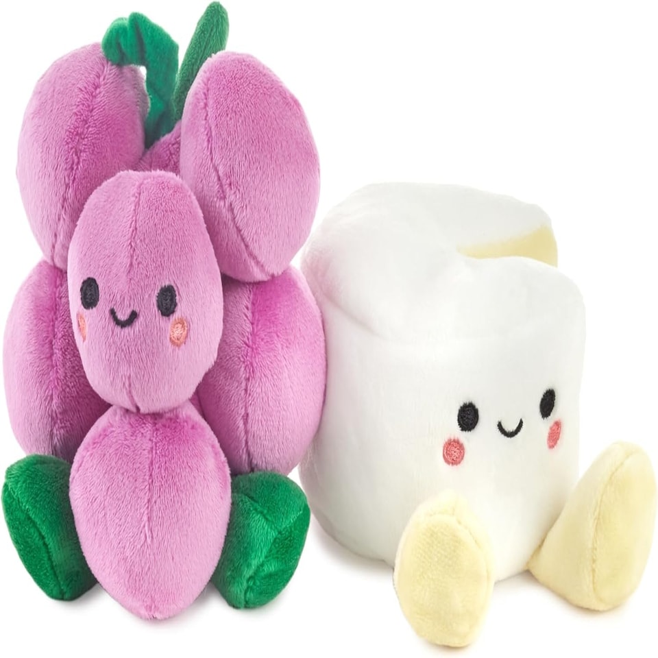image 1 of Better Together, Grapes and Cheese Pair Set of 2, Birthday, Valentines Day, Anniversary