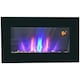image 1 of HOMCOM 1000W/2000W Electric Wall Fireplace LED Flame Effect Timer Remote Heater