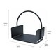 image 5 of JVL Steel Conway Fire Companion Black Log Holder - Black