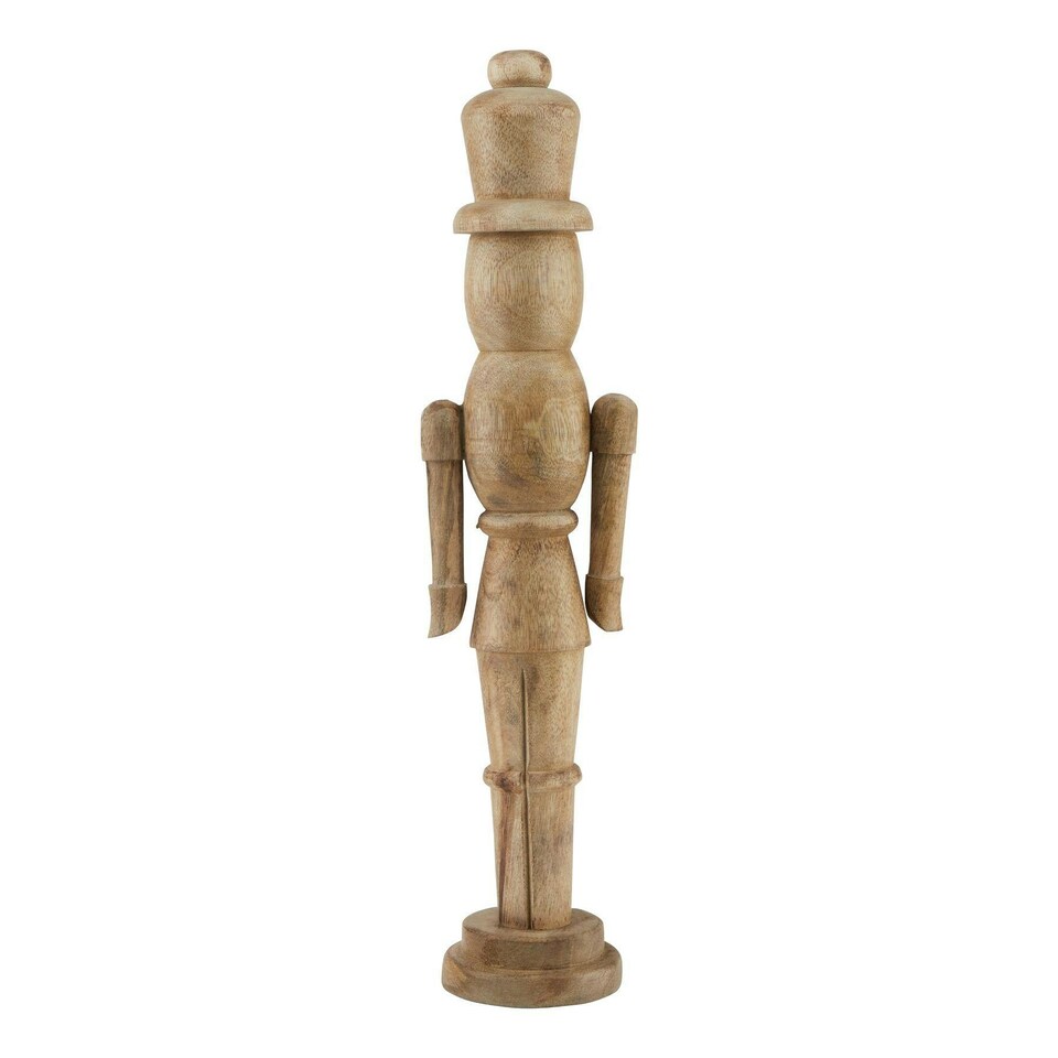 image 1 of Hill Interiors Nutcracker Ornament - Brown - 50cm x 10cm x 12cm