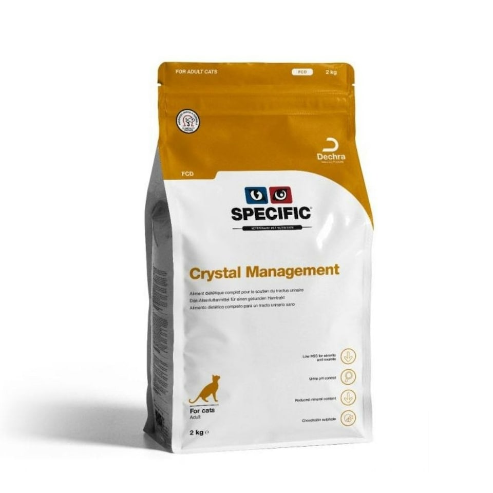 Dechra SPECIFIC™ FCD Crystal Management Dry Cat Food - 2kg