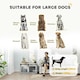 image 3 of PawHut Dog Crate Furniture with Removable Cushion for Large Dogs - Grey