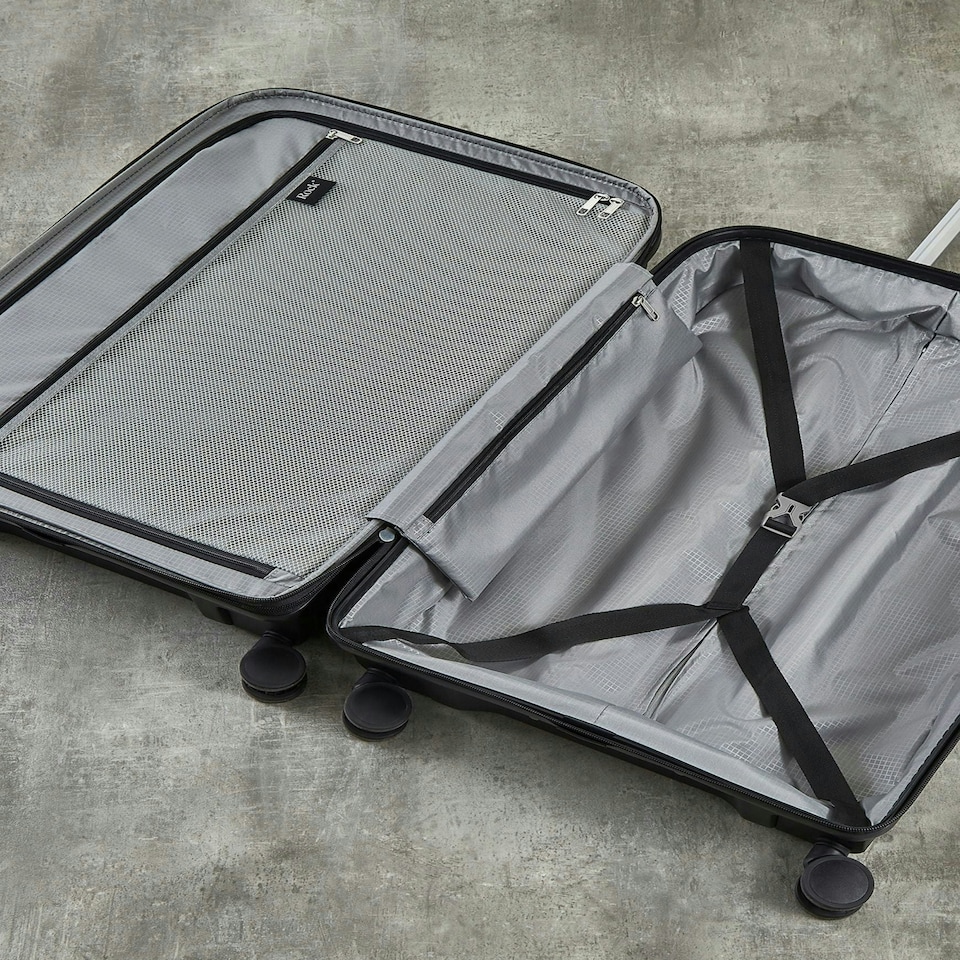 image 1 of Rock Tulum Medium Suitcase Black | Black | Medium