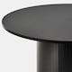 image 5 of OHS Madison Ribbed Round Dining Table Wood Effect