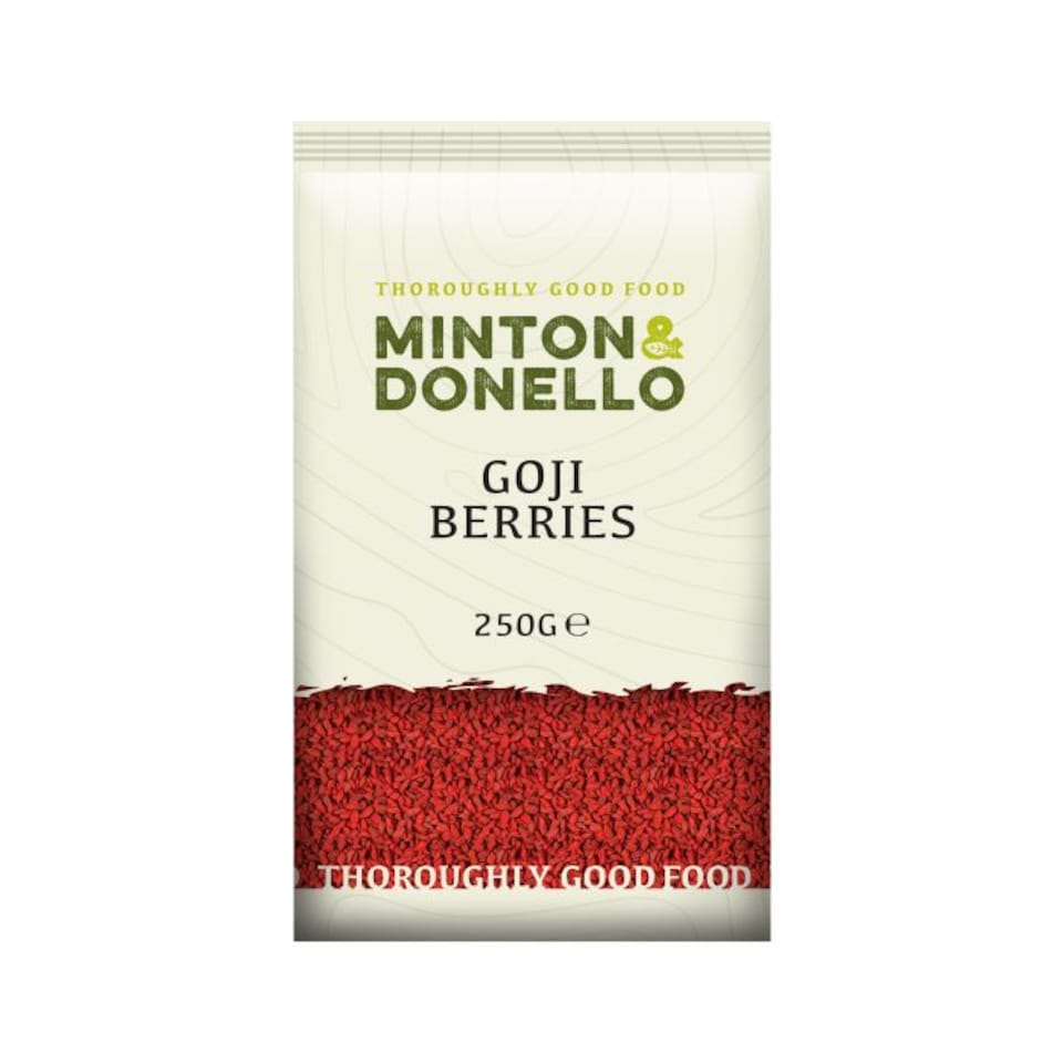 image 1 of Minton & Donello Goji Berries 6 x 250g