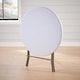 image 3 of Round Folding Table Trestle Camping Party Picnic BBQ Stall Garden Indoor Outdoor