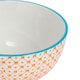 image 7 of Nicola Spring Hand-Printed Rice Bowls - 12cm - 3 Colours - Pack of 6 | Multi