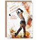 image 1 of Brilliant Grandad Golf Lover Tee Shot Driver Swing Golfing Birthday Card