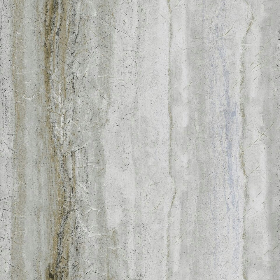 image 1 of Debona Vertical Marble Textured Wallpaper - Grey/Gold - 10m x 53cm Grey