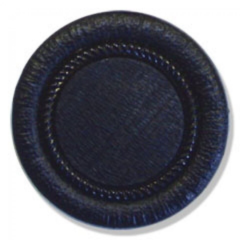Trimits Black Round Matt Shank Buttons for Dressmaking - 29mm - each