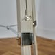 image 6 of ValueLights Modern Light Wood And Chrome Tripod Floor Lamp With Cool Grey Drum Shade Brown