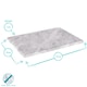 image 3 of Argon Tableware 2x Marble Serving Platters - 30 x 20cm - Rectangular White Marble Natural Serving Dish Cheese Board Savoury Mat | White | White | One Size | 2