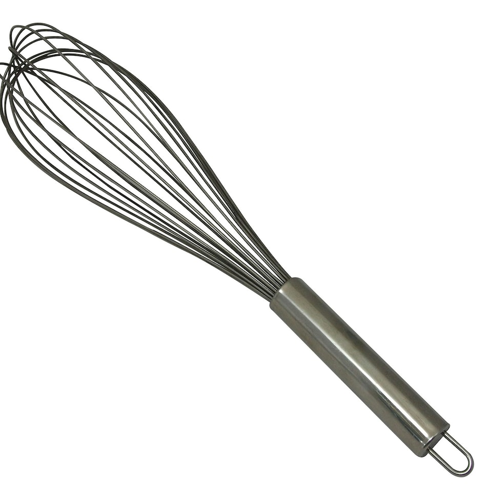 image 1 of Paragon Rubber Wire Whisk - Silver - 10 Wire