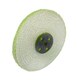 image 2 of Coarse Sisal Fast Cut Buffing Polishing Mop 6" x 0.5" 1 Section 1st Stage Metal