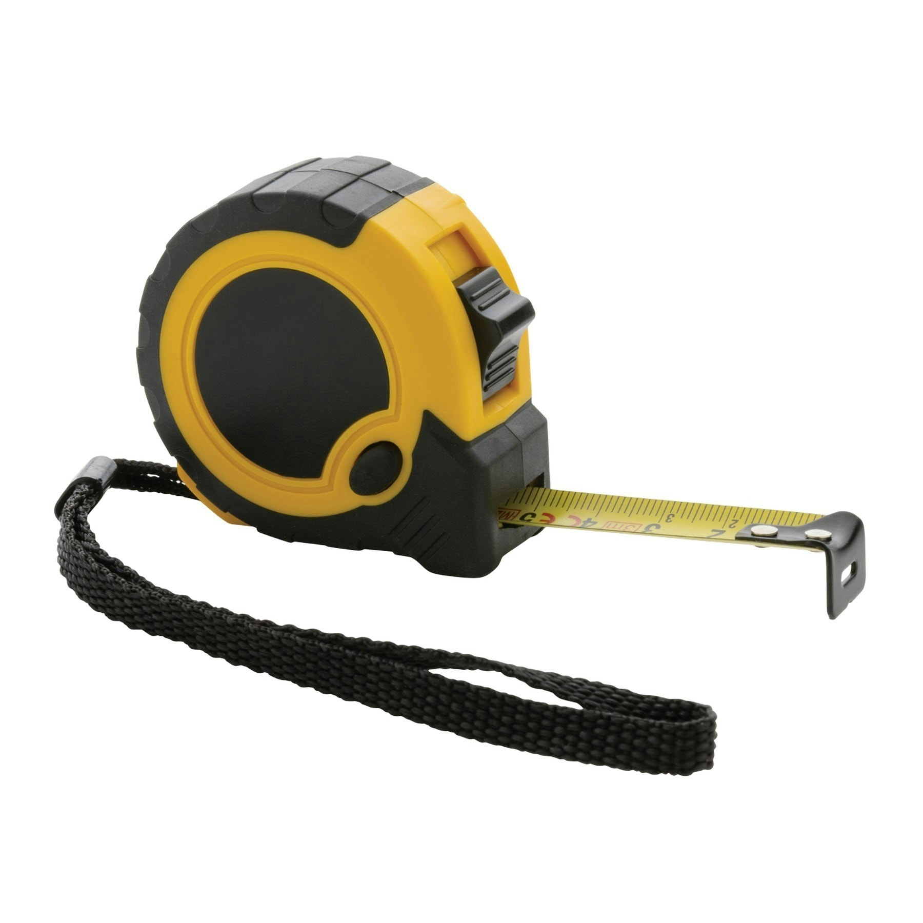 XD Collection Recycled Plastic Tape Measure - Yellow - 3m x 16mm