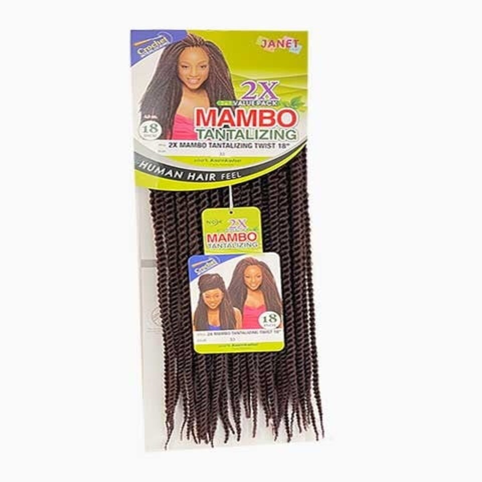 Janet Collection 2 X Mambo Syn Tantalizing Twist Braid Multi | 1 | 18 inch