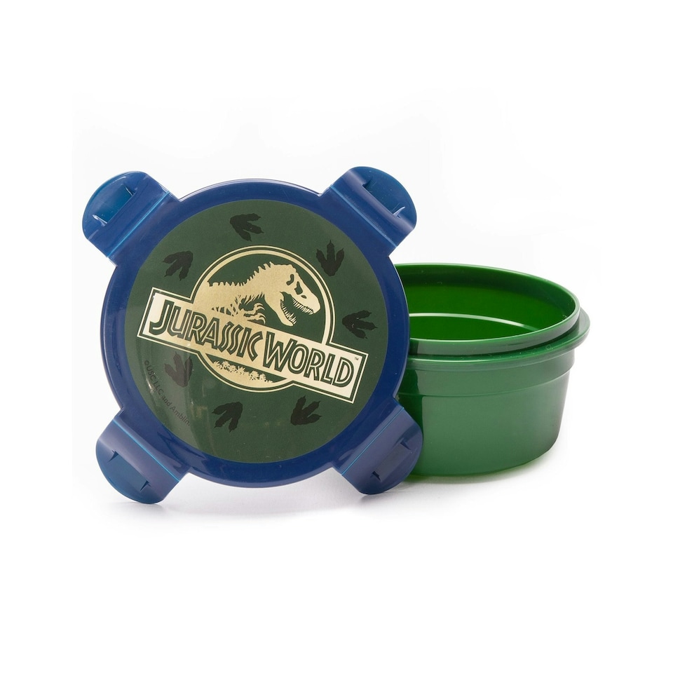 image 1 of Jurassic World Childrens/Kids Lunch Bag And Bottle Set - Green - One Size