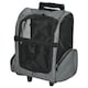 image 1 of PawHut Pet Travel Backpack Bag Cat Puppy Dog Carrier w/ Trolley and Telescopic