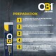 image 5 of OB1 Anthracite Multi-Surface Construction Sealant & Adhesive Silicone Pack of 2