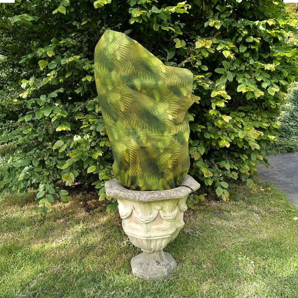image 1 of Haxnicks Fern Fleece Jackets Medium W80cm H100cm 3pk | Green