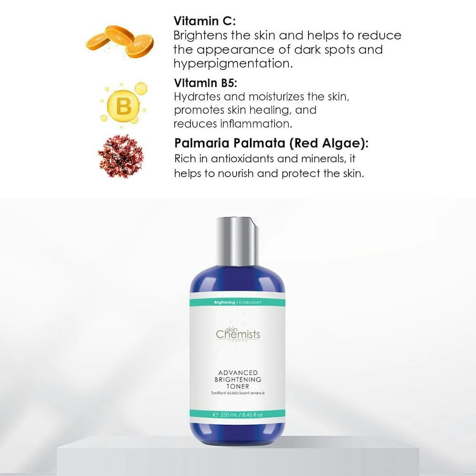 image 1 of skinChemists Advanced Brightening Toner 250ml