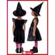 image 7 of Neon Star Witch Girls Fancy Dress Costume Kids Medium - Age 7-9