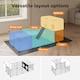 image 4 of Skylos Pet Pen 24 Panel Puppy Rabbit Kitten Playpen Indoor Enclosure Run Cage