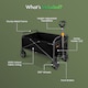 image 8 of VonHaus 70L Festival Cart on Wheels