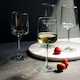 image 6 of Wine Glasses Clear Glass Goblets Stemware Barware | Clear | 6x 340ml