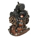 image 1 of Something Different Kraken & Diver Helmet Backflow Incense Burner - Black/Golden Brown/Chrome - One Size