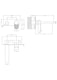 image 2 of Balterley 2TH Wall Mounted Basin Mixer with Plate