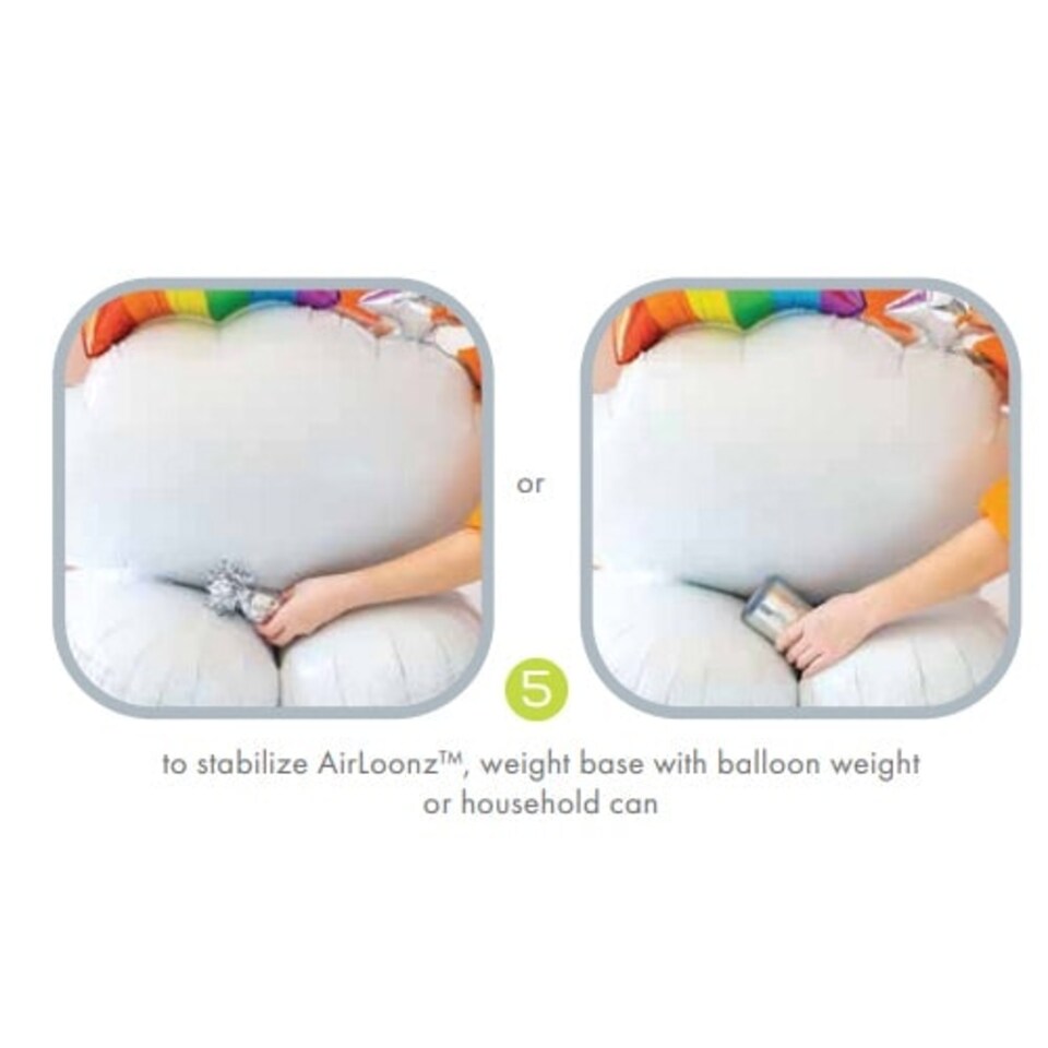 image 1 of Flutters AirLoonz Air Fill Giant Foil Balloon 111cm / 44 in