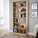 image 5 of Bookcase Display Shelf Freestanding Book Storage Unit Home Living Room Furniture | Brown