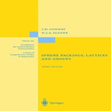 Sphere Packings Lattices And Groups