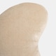 image 5 of OHS Soft Velvet Bow Shaped Cushion Pillow | Cream | Natural