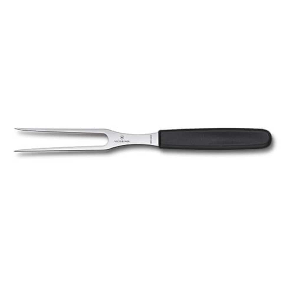 image 1 of Victorinox Black Polypropylene 15cm Carving Fork