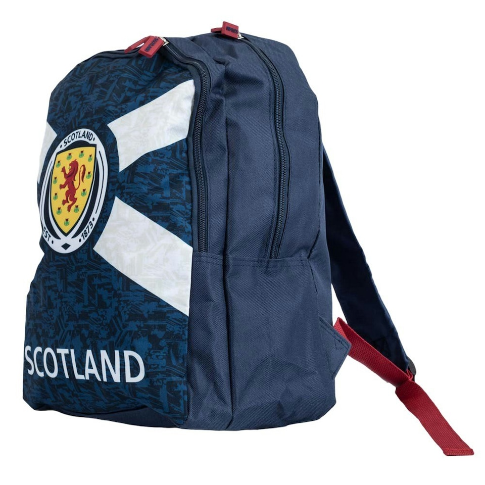 image 1 of Scottish FA Crest Backpack - Navy Blue - One Size