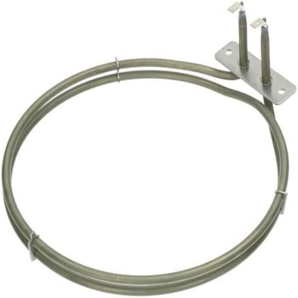 image 1 of SPARES2GO 2 Turn Heating Element compatible with Zanussi Fan Oven Cooker (2400W, 240V)