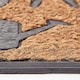 image 3 of Homescapes Garden Tools Rubber and Coir Doormat