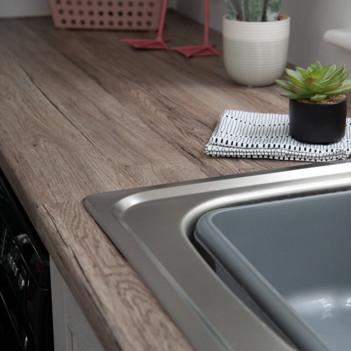 Sticky Back Plastic Sanremo Oak Wood Effect Kitchen Self-adhesive Vinyl Wrap for Cupboards, Doors and Worktops 67.5cm x 1m - d-c-fix