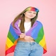 image 6 of Rainbow Flag 5ft x 3ft