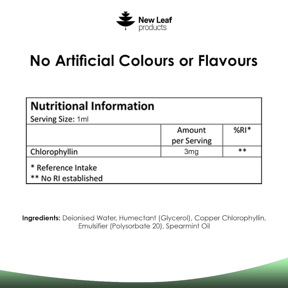 image 1 of Liquid Chlorophyll - High Strength 100mg Drink