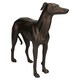 image 2 of Greyhound Whippet Dog Cast Iron Statue Figure Trophy Ornament Sculpture Pair