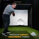 image 5 of Golf Simulator Enclosure With Impact Screen - 3 x 2.5 x 1.5m
