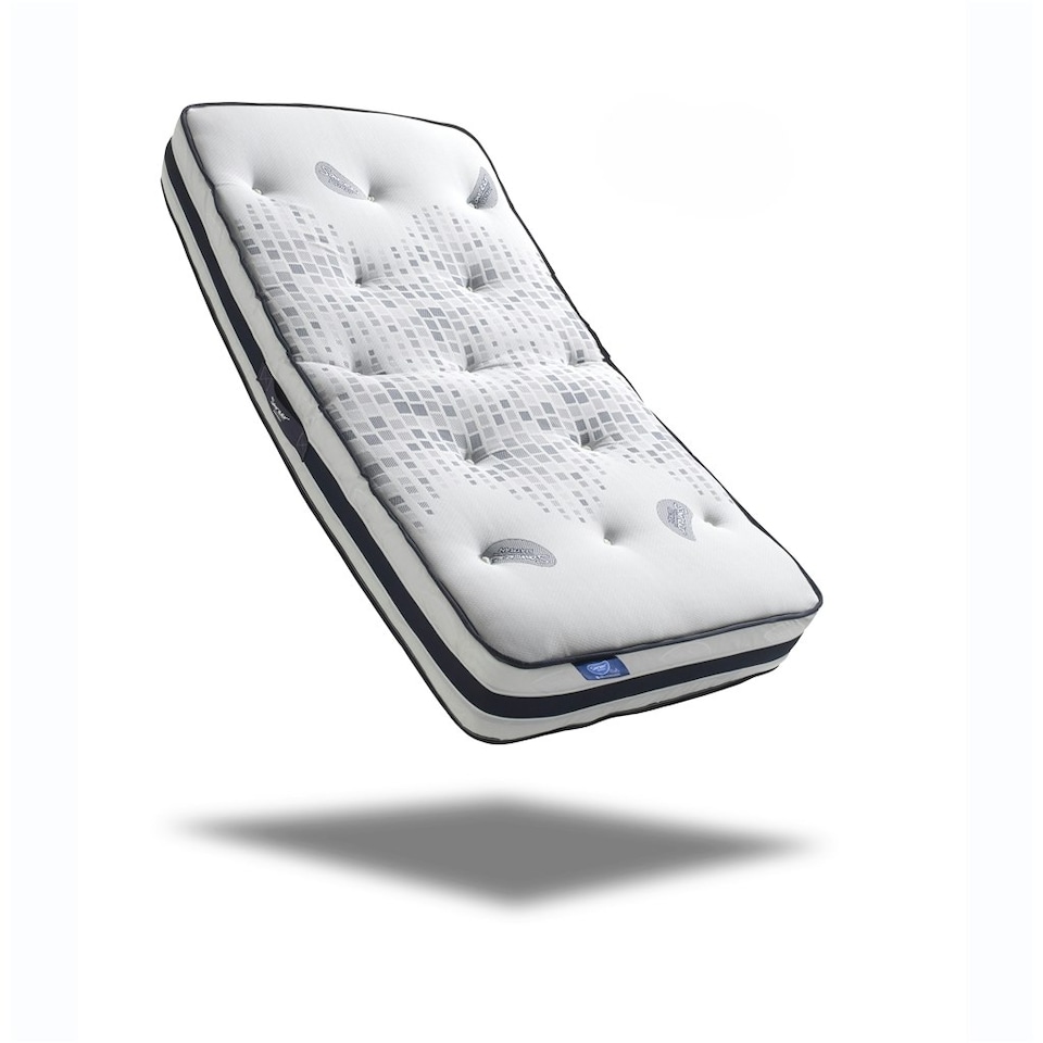 image 1 of 2ft 6" Small Single Gel Open Coil Memory Foam Mattress - (75cm)