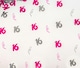 image 3 of 16th Birthday Confetti Pink & Silver 4 pack x 14 grams birthday decoration Foil Metallic 4 pack